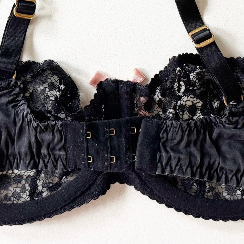 Agent Provocateur Black Lace Bra - Picture 8 of 13